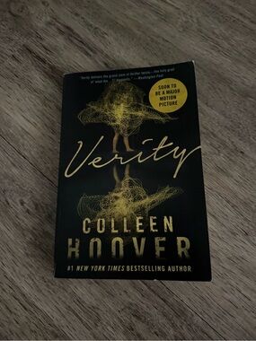 Verity by Colleen Hoover — Black & Gold Paperback